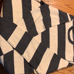IZOD striped sweater.
